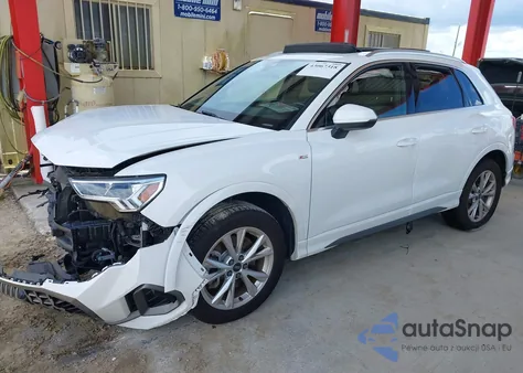 2023 Audi Q3 Premium 45 Tfsi S Line Quattro Tiptronic из США, поврежденный, VIN WA1DECF32P1044196